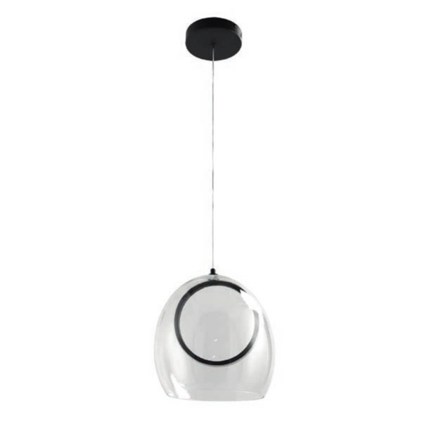 Lampa zwisowa szklana NICOLE AZ6195 Azzardo LED 8W 3000K przezroczysta