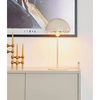 Stojąca lampka nocna Ellen 48555009 grzybek beżowy
