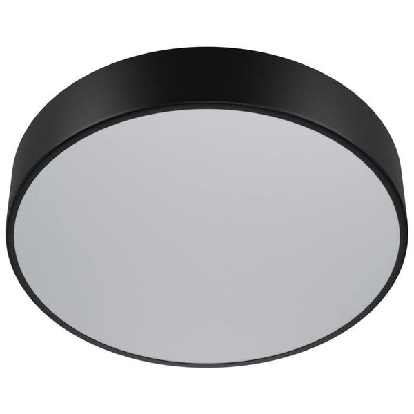 Czarny plafon salonowy 137623620811 LED 43W nowoczesny
