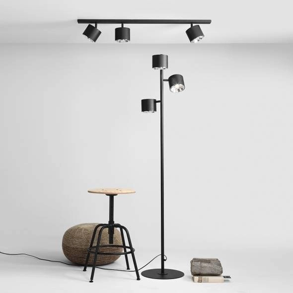 Regulowana lampa sufitowa BOT 1047PL_E Aldex metalowe tuby czarne