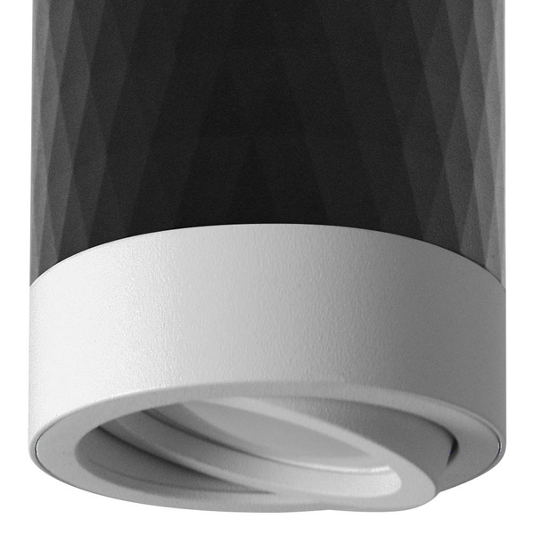 Sufitowa lampa PIANO 4027 Ideus minimalistyczna biała czarna