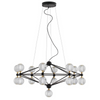 Modernistyczna lampa wisząca BOYA LE42740 LED 78W 3200K do holu czarna