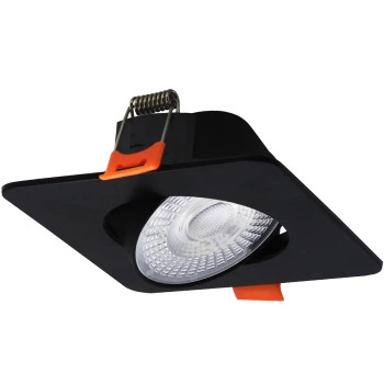 Sufitowa lampa wpuszczana PLUS LP-1506/1RS BK Square LED 3-7W CCT czarna