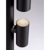 Stojąca lampa podwójna na taras MALONZO LE75160 LED 13W 3000K IP65 czarna