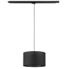 Trójobwodowa lampa szynowa wisząca Tracer 10689 tuba klosz czarny