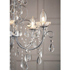 Łazienkowa lampa wisząca Tabitha 61384 Endon crystals glamour IP44 chrom