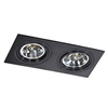 Kuchenna lampa podtynkowa Siro AZ2806 metalowa czarna