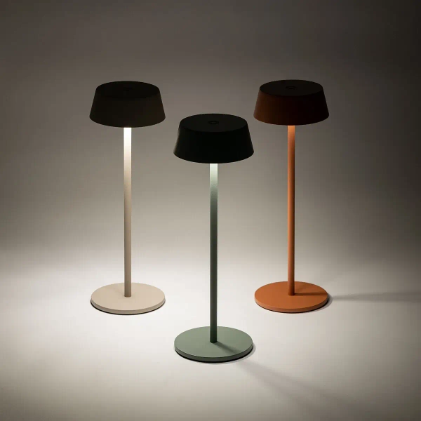 Zewnętrzna stołowa lampa AMY 11533 LED 2W 3000K IP54 piaskowy