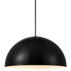 Kopułowa lampa wisząca Ellen 48573003 Nordlux metalowa czarna