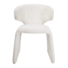 Eleganckie krzesło EDRA MM001501100361 beżowe tapicerowane tkanina 45cm