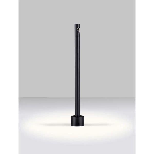 Ogrodowa stojąca lampa TRANDOR LE75139 LED 4W 3000K IP65 czarny