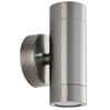 Lampa ścienna do ogrodu Palin 101350 tubka metalowa IP65 srebrna