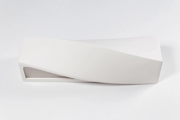 Kinkiet LAMPA ścienna SL.0003 ceramiczna OPRAWA przyścienna biała