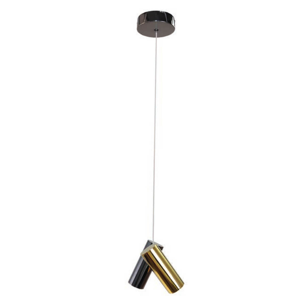 Nowoczesna lampa do salonu JADE AZ6212 Azzardo LED 12W 3000K złota czarna