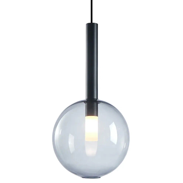Okrągła wisząca lampa NIKO BLACK ML0329 na korytarz czarna