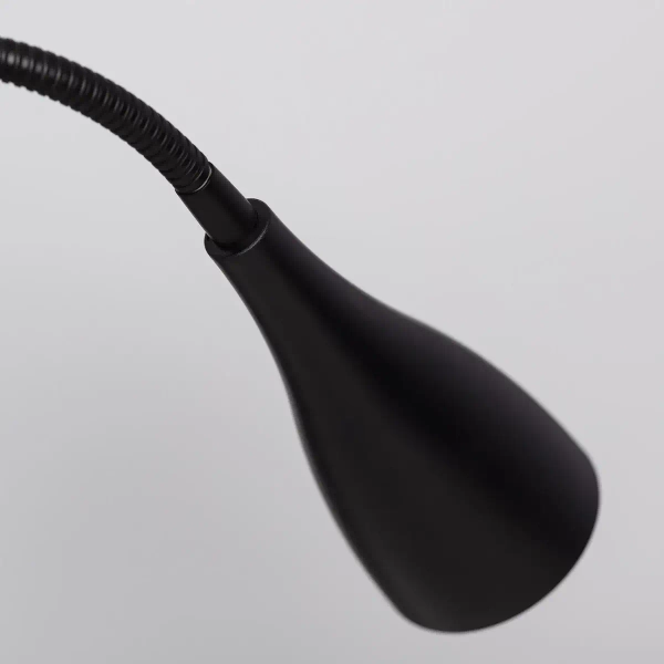 Regulowana lampa biurkowa Libro ABR-KK-C-GU10 Abruzzo z klamrą czarny