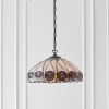 Wisząca lampa nad wyspę Hutchinson 64176 na łańcuchu kolorowa