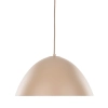 Klasyczna lampa wisząca Faro 10657 do salonu metalowy beżowy