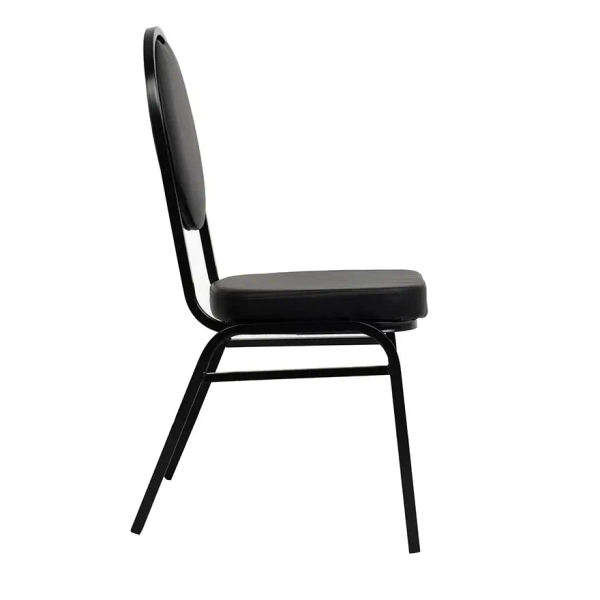 Ergonomiczne krzesło bankietowe Hebe KH1501100312 czarna