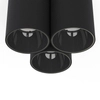 Metalowe tuby natynkowe Eye Tone 8091 plafon do gabinetu czarny