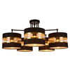 Sufitowa lampa nowoczesna Andy 35-06158 Candellux pająk czarny złoty