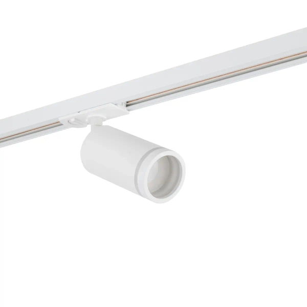 Sufitowa szynowa lampa 1-fazowa Jet Slim 10028 regulowana biały