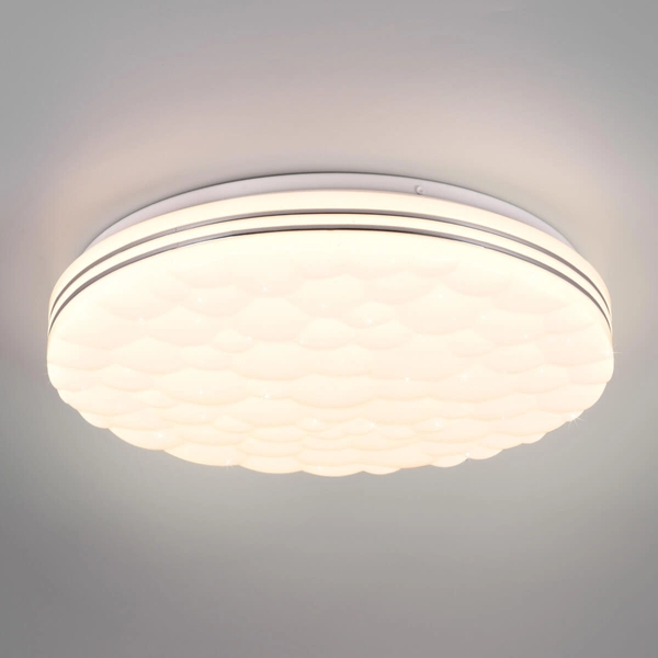 Plafon nasufitowy RGB do salonu Tiger R67131100 LED 22W 2700-6000K biały