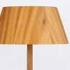 Sypialniana lampka stołowa Nostalgia QN-NOSTALGIA-TL-M-TEAK brązowy