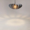 Nowoczesna lampa wisząca Cambio MOD398PL-01GR1 nad wyspę szara