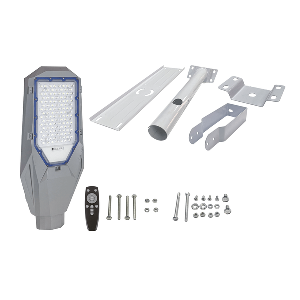Latarnia solarna Kobra EKO0548 LED 200W 6500K IP65 szara