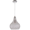 Wisząca lampa glamour VEN E1546/1H kropla crystal przezroczysty chrom