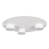 Sufitowa lampa do sypialni Star 40993 rurka disc metalowa biała