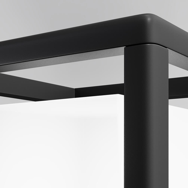 Ogrodowa lampa stojąca Trim O455FL-01GF1 Maytoni IP65 loftowa grafitowa