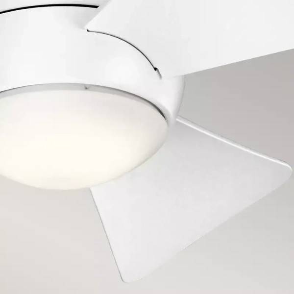 Wentylator z lampą LED Sola biały KLF-SOLA-34-WHT 10W 4000K IP23 na taras