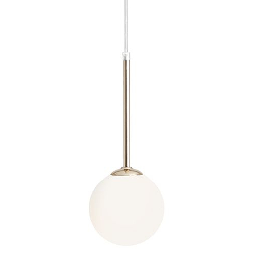 Kulista lampa wisząca Bosso 1087XXS30 Aldex  balls nad łóżko złota