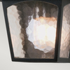 Minimalistyczny kinkiet ścienny York BL15-BLACK Elstead na taras lampion czarny