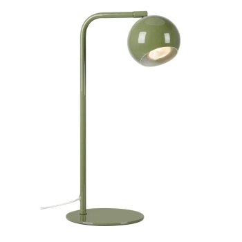 Regulowana lampa na stół Pop 109034 kula lakierowana zielony