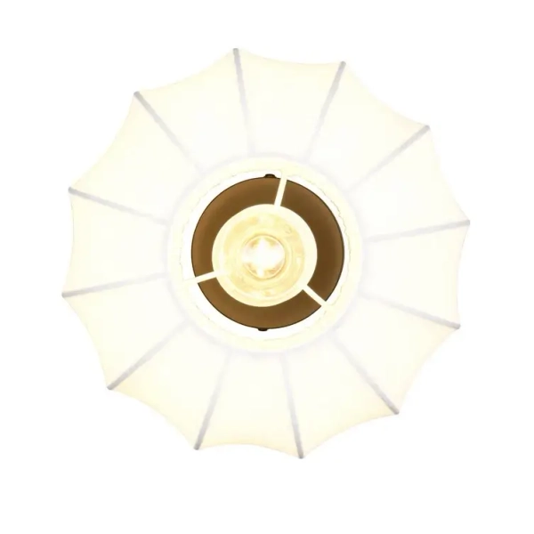 Sufitowa lampa do salonu materiałowa MADELINE R61971001 biały