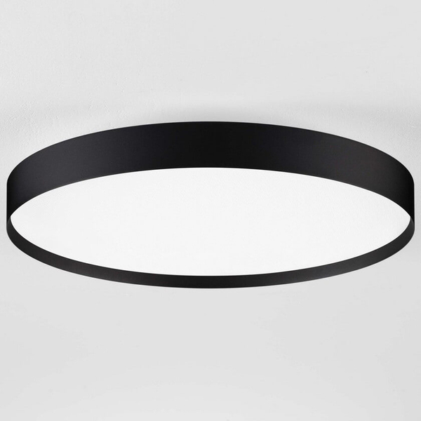 Okrągła lampa sufitowa HURTADO LE44880 LED 48W 2700-3000K jadalniana czarna