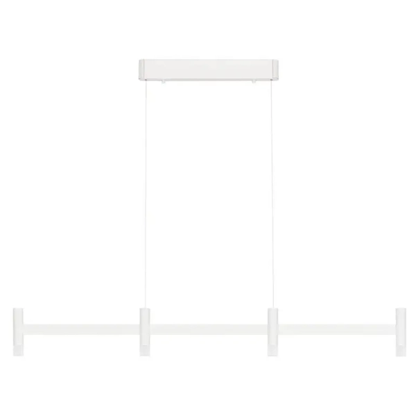 Ściemnialna lampa wisząca CORVETA LE45432 LED 17W 3000K biała