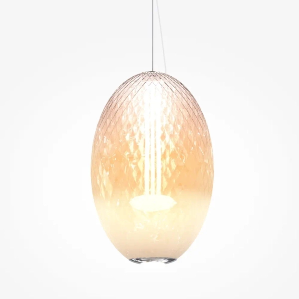 Lampa zwisająca glamour Bruma MOD397PL-L19CH2.7K LED 19W 2700K chrom