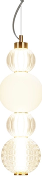 Lampa wisząca Collar P069PL-L17G3K LED 17W balls przeźroczysta