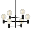 LAMPA wisząca CAPITAL 107281 Markslojd metalowa OPRAWA industrialna ZWIS pręty bulbs sticks loft czarne