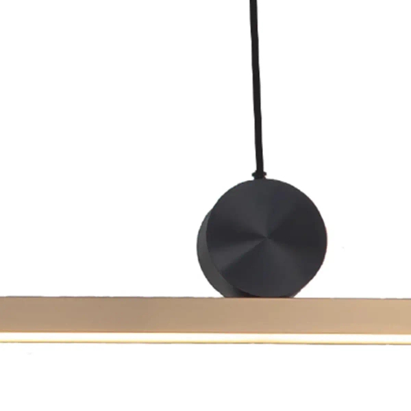 Podwieszana lampa listwa Boogie ST-MD-7014-880 Step LED 32W 3000K złota czarna