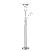 Podłogowa lampa do czytania Monaco MONACO-S.C. regulowana chrom