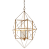 Wisząca lampa druciana L&-180228 Light& na łańcuchu złota