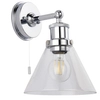 Loftowa lampa ścienna L&-195513 Light& stożkowy klosz IP44 chrom