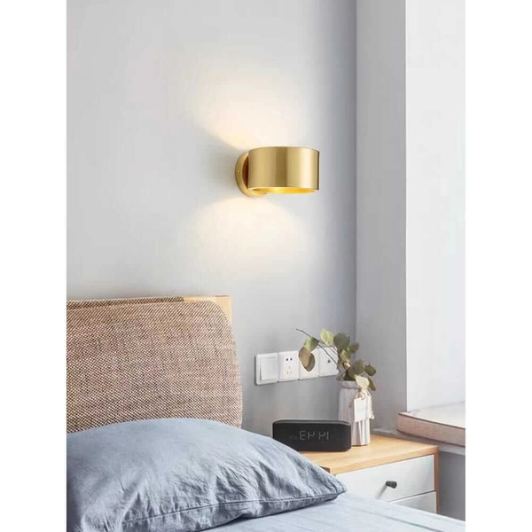 Ścienny kinkiet Rondello CGRONDELLO-E27 COPEL walec do kuchni złoty