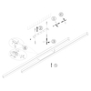 Podłużna plafoniera Odio R67882107 RL Light LED 22W 3000K listwa nikiel