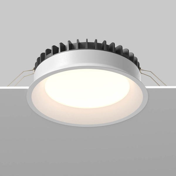 Lampa sufitowa Okno DL055-24W3-4-6K-W Maytoni LED 24W IP44 okrągła biała